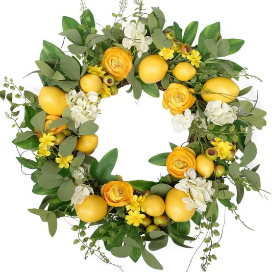 20 inch Lemon Wreath