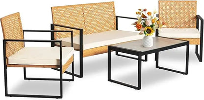 Outdoor Wicker Patio Furniture Set