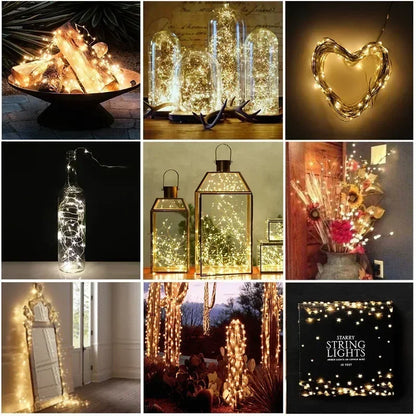 LED  Battery Operated String Lights