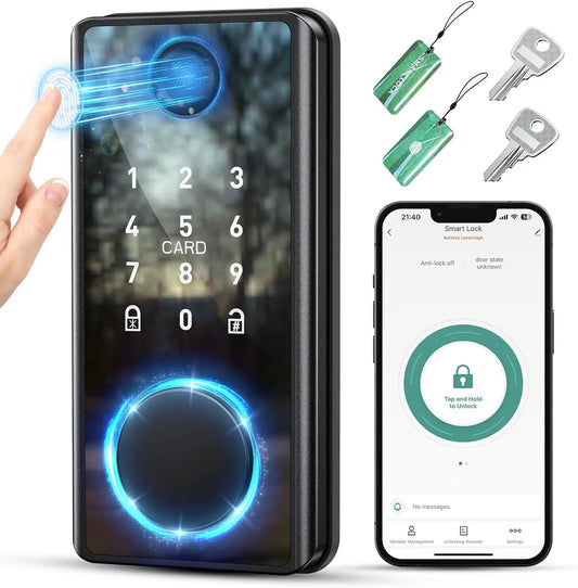 Biometric Smart Digital Door Lock with Code -Auto Lock