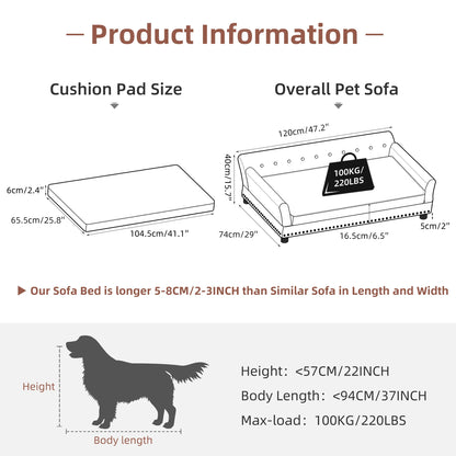 Elevated Dog Sofa