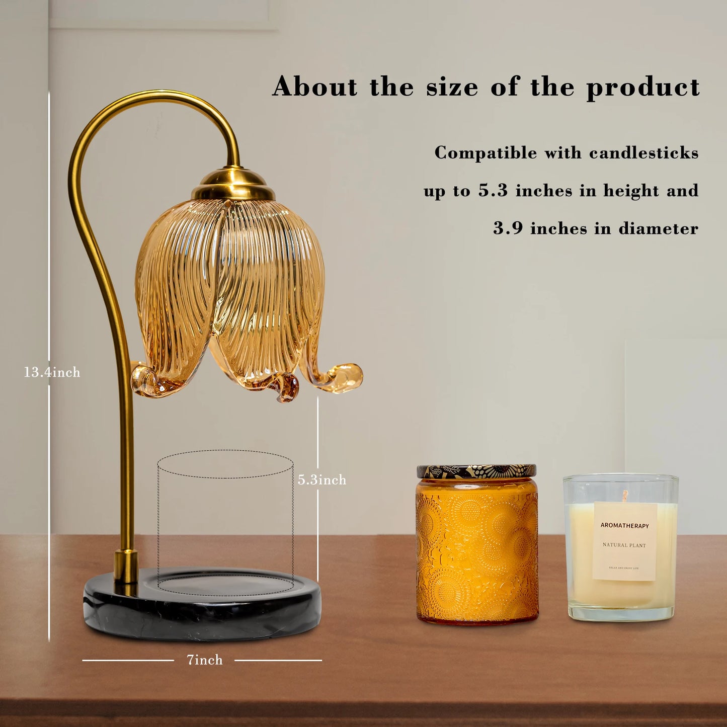 Tulip Flower Candle Warmer Lamp