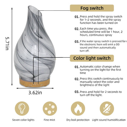 Aroma Diffuser with 7 Changing Colors