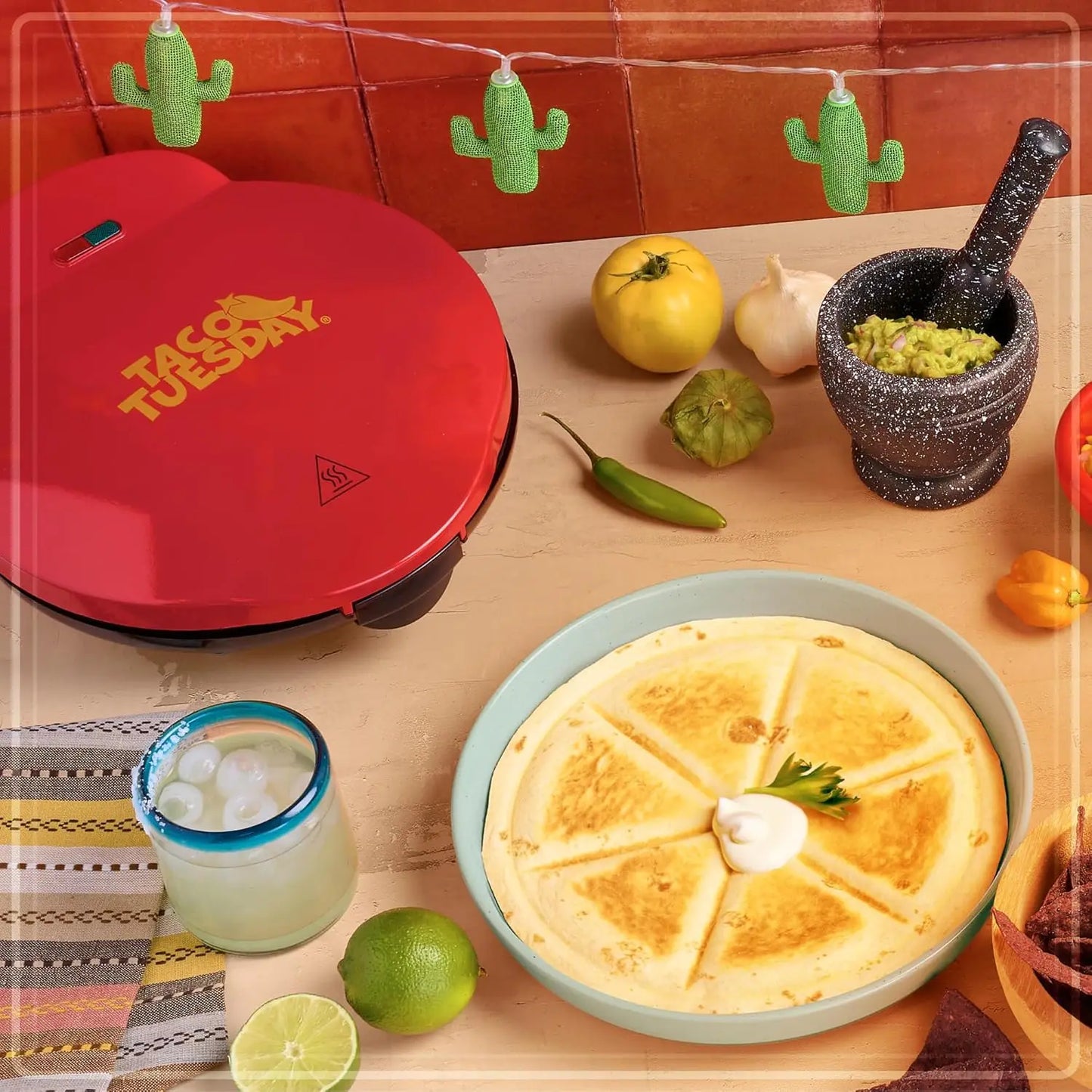 8-Inch 6-Wedge, Quesadilla Maker