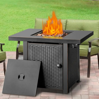 2-in-1 Propane Fire Pit & Table