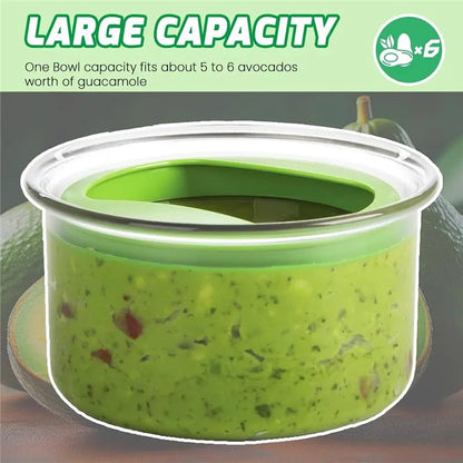 Avocado-Guacamole Keeper With Air Tight Lid