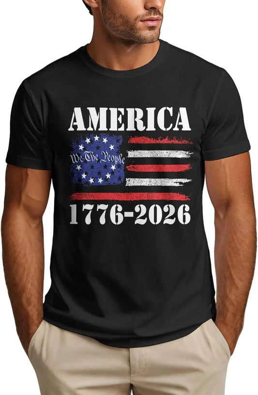 America 1776-2026 Mens T-Shirt