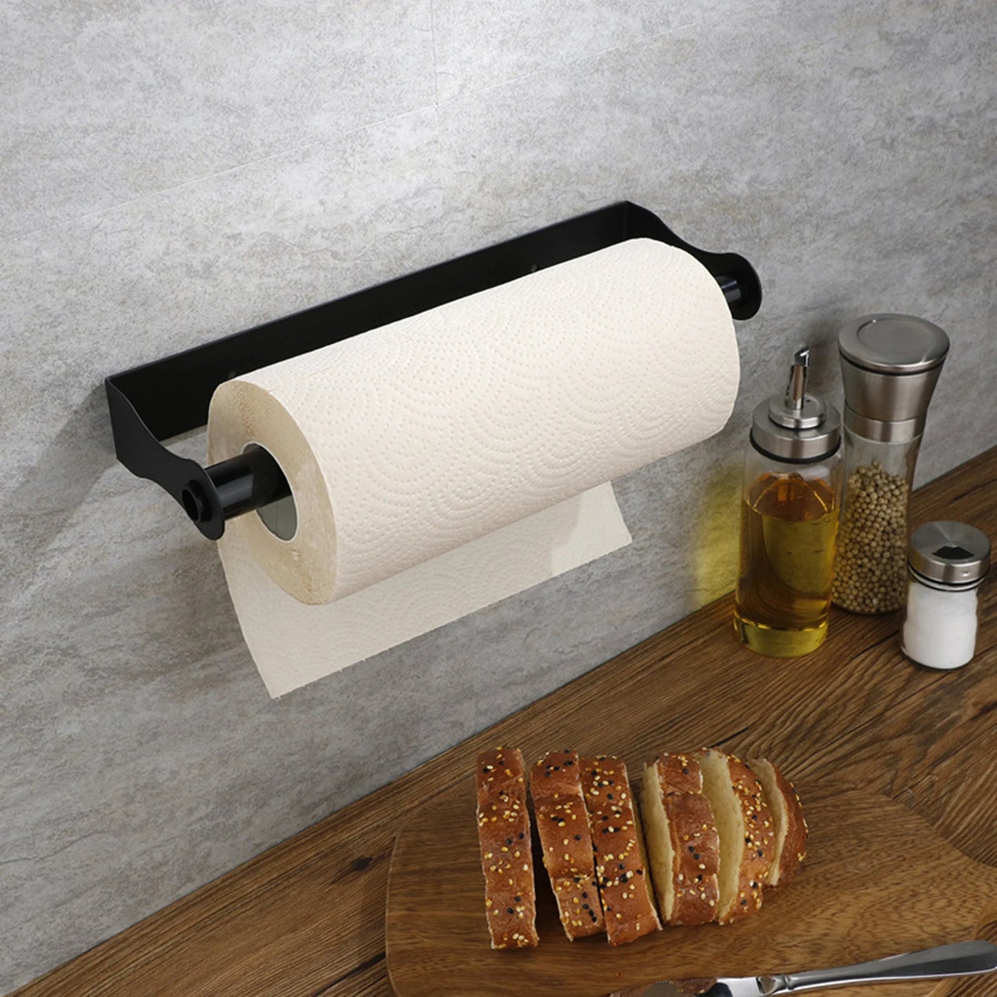 Adhesive Paper Towel Holder