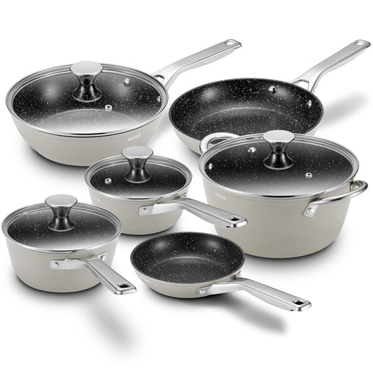 10-piece Nonstick Induction Cookware Set