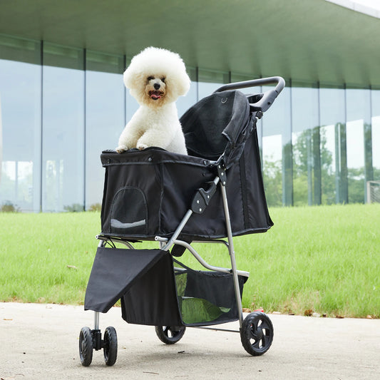 3 Wheel Fold-able Pet Stroller