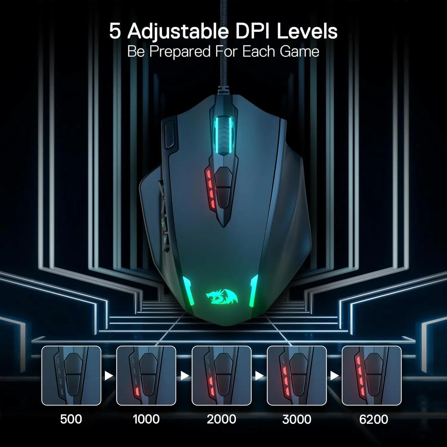 Redragon Wired Gaming Mouse