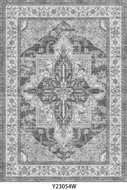 Vintage Style, Washable Area Rug