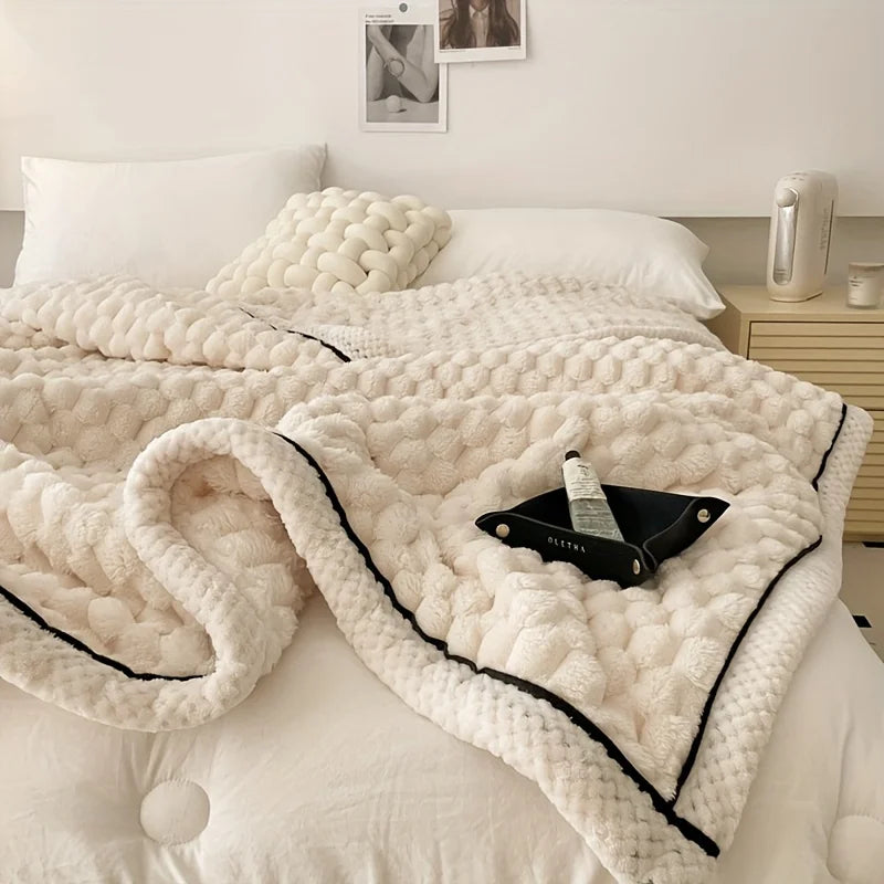 Large Plush Fleece Throw
