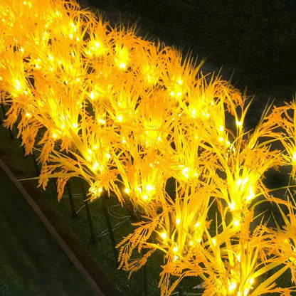 Solar powered wheat light