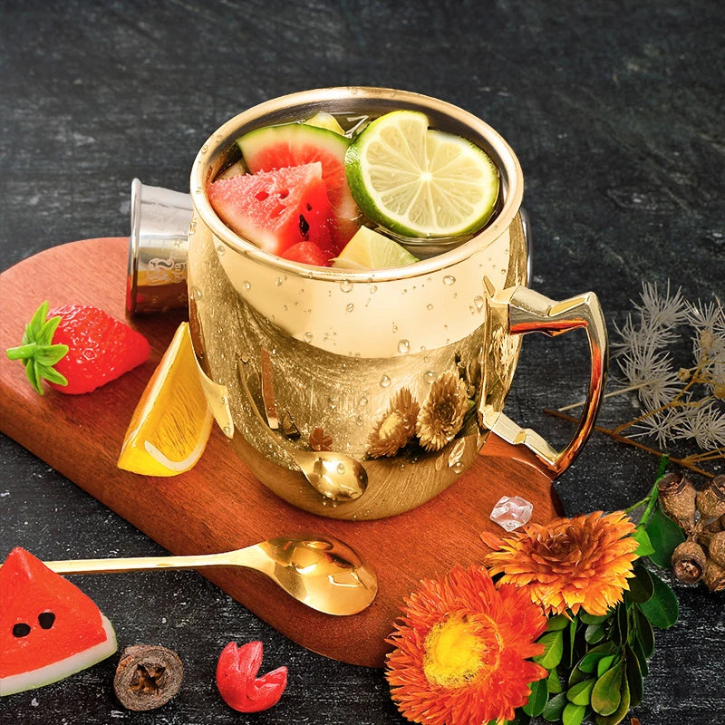 Moscow Mule Stainless Steel Mugs