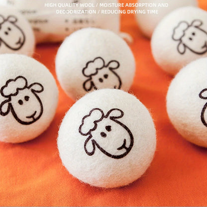 Reusable Wool Laundry Dryer Balls