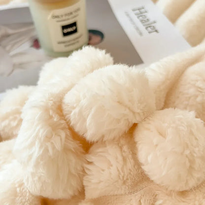Super Soft Faux Rabbit Fur Blanket