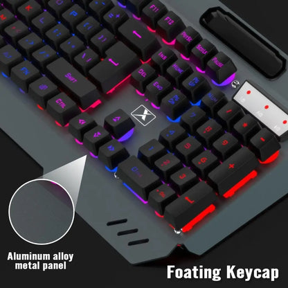 Illuminated Gaming Keyboard and Mouse