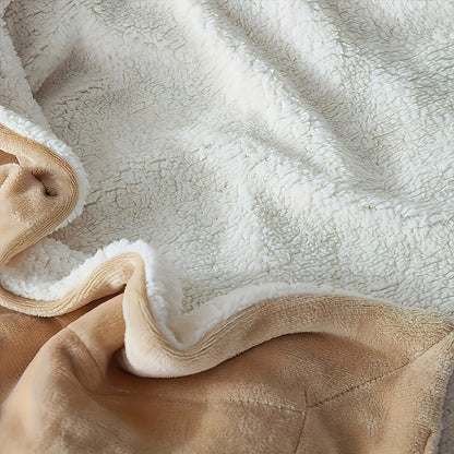 Sherpa Fleece Bed Blanket