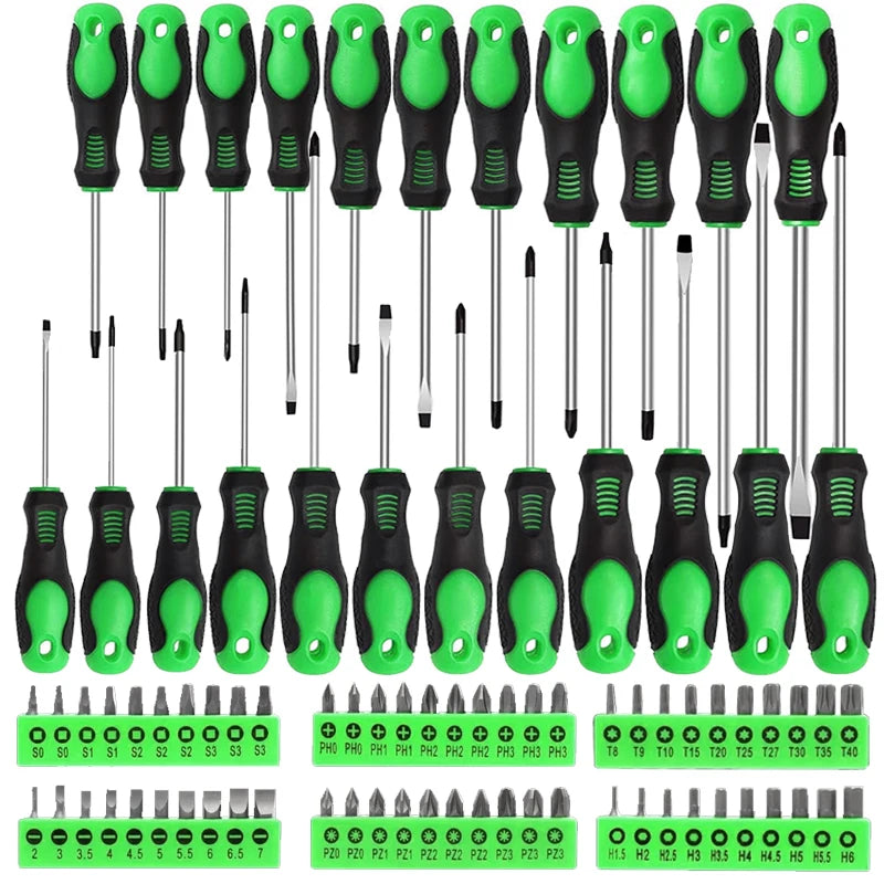 100pcs Magnetic Screwdriver Set