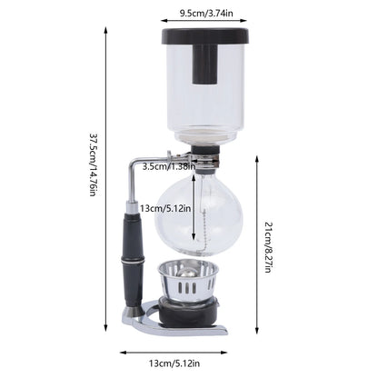5-cup Siphon Coffee/Tea  Brewer