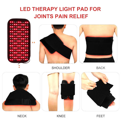 Infrared Red Light Pain Relief Therapy Waist Wrap