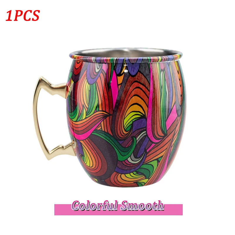 Moscow Mule Stainless Steel Mugs