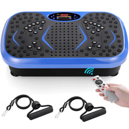 Whole Body Workout Vibration Plate w/ Loop Bands
