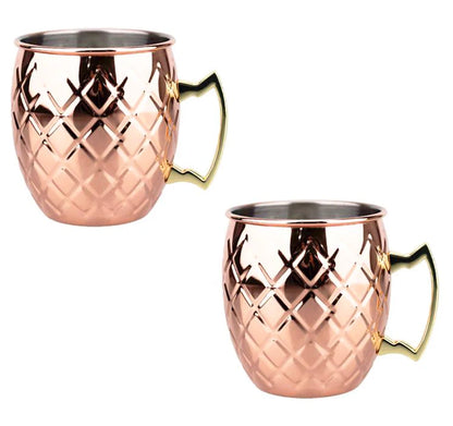 Moscow Mule Stainless Steel Mugs