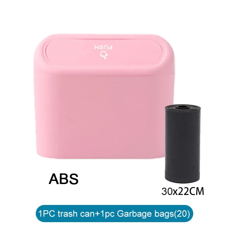 Leak-proof Mini Car Trash Can
