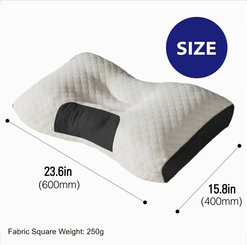 2pcs Ergonomic Orthopedic Contour Support Pillow