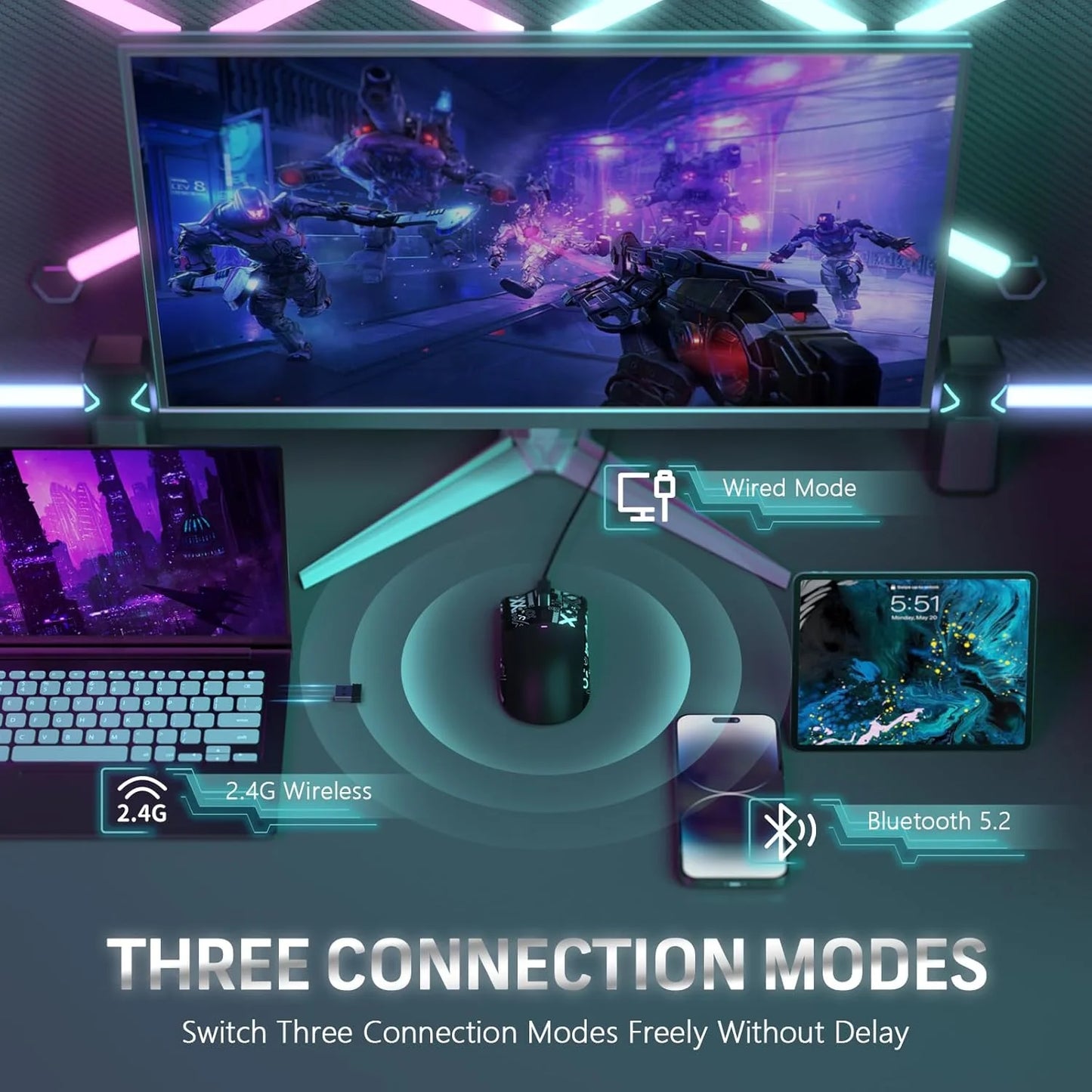 ATTACK SHARK X11 Gaming Mouse