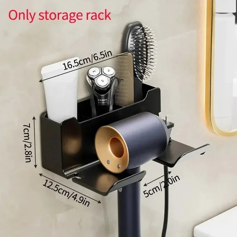 Adhesive Hair Dryer Holder