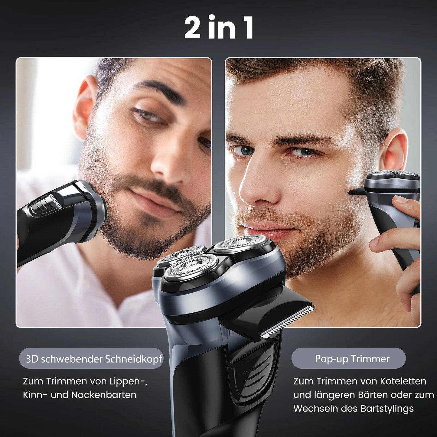 3D Floating Electric Shaver
