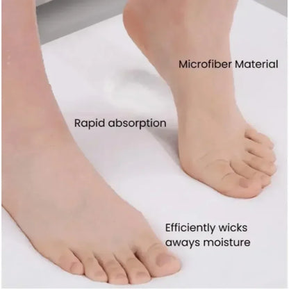 Solid Color Diatomite Floor Mat Non-Slip