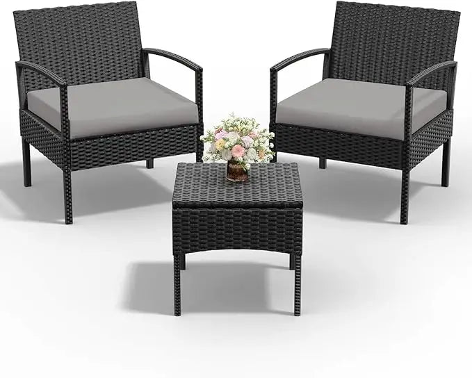 Outdoor Wicker Patio Furniture Set