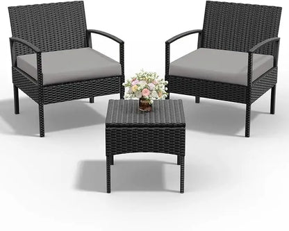 Outdoor Wicker Patio Furniture Set
