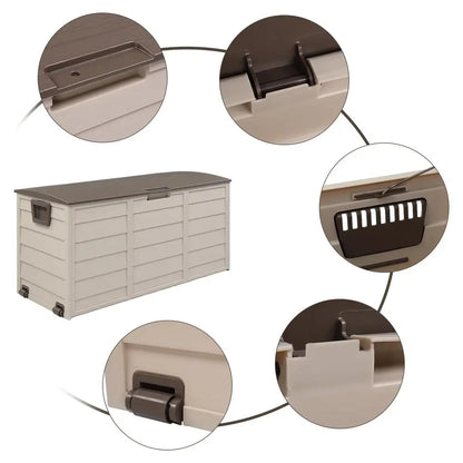 75 Gallon Deck Box with Wheels