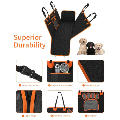 Heavy Duty Pet Seat Cover for Cars