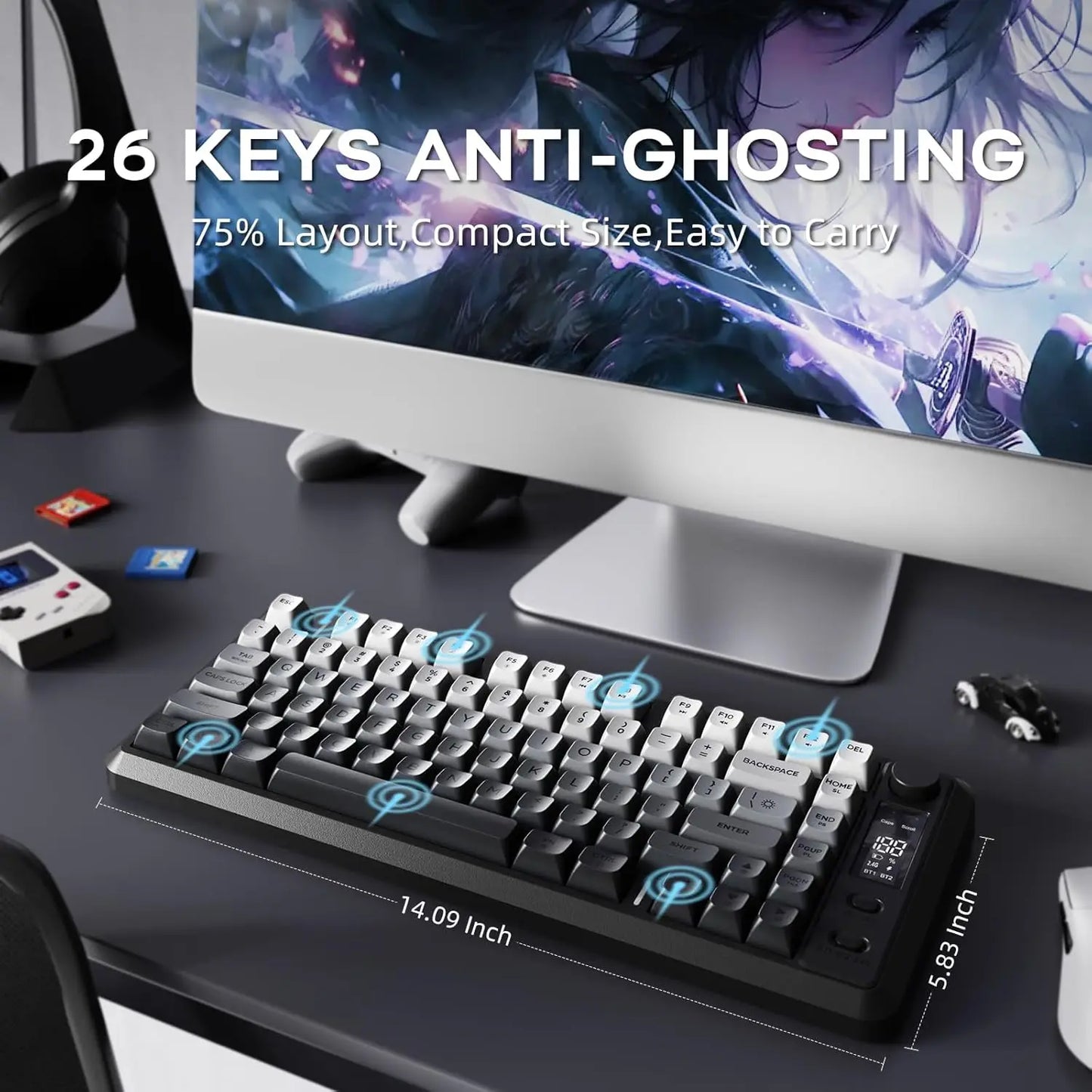 ATTACK SHARK M75 Gaming Keyboard