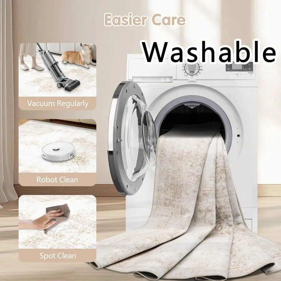 8x10 Washable Floor Rug