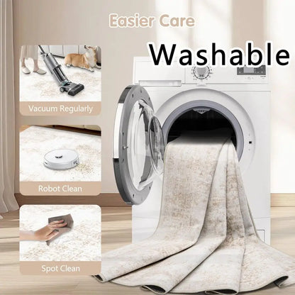 8x10 Washable Floor Rug
