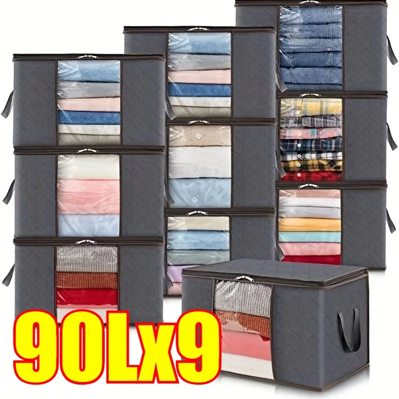 Foldable Large Capacity Storage Containers