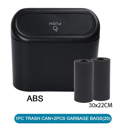 Leak-proof Mini Car Trash Can