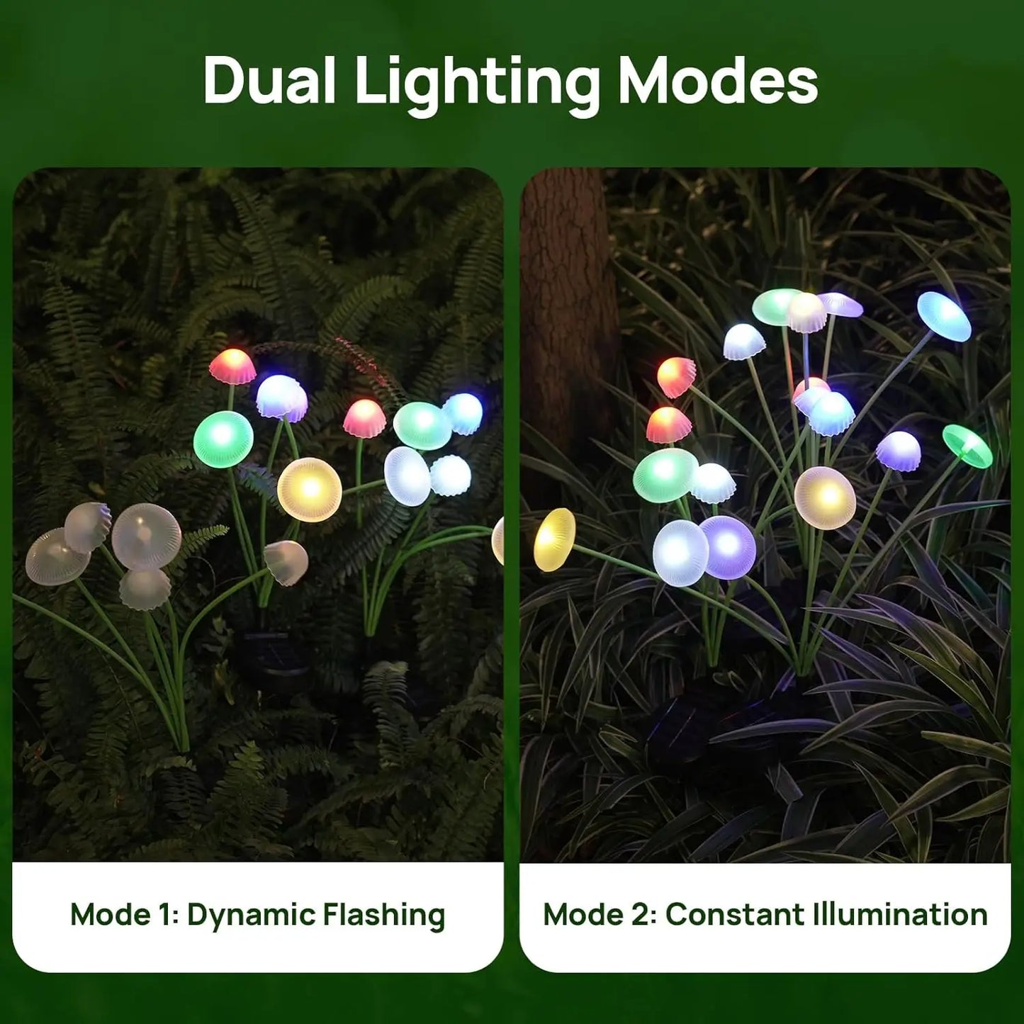 Solar Mushroom/Jellyfish Lights