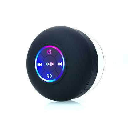 Waterproof Bluetooth Speaker with Suction Cup Mount
