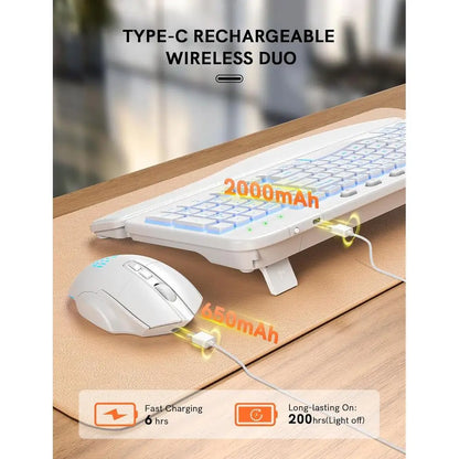 Wireless Ergonomic Keyboard and Mouse