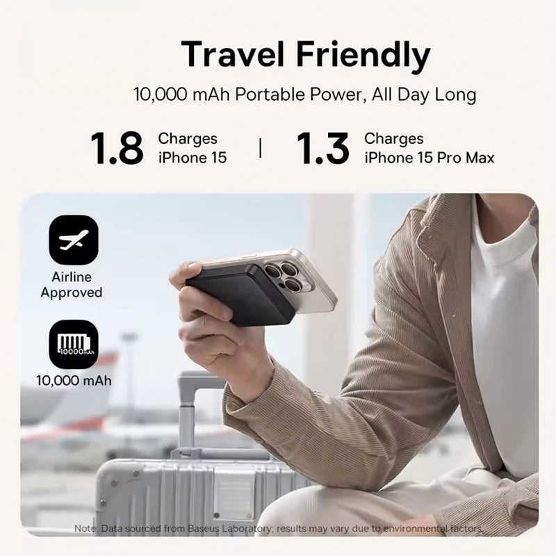 Magnetic Wireless Charging Power Bank