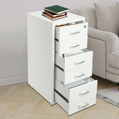 6 Drawer Locking Cabinet