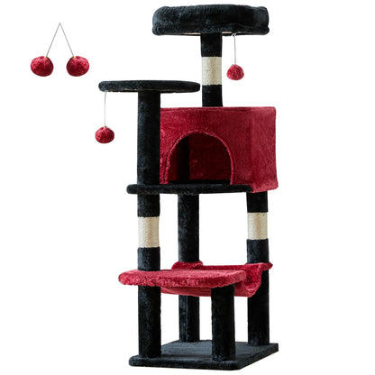 44In Multi-Cat Climbing Tower/Scratching Post